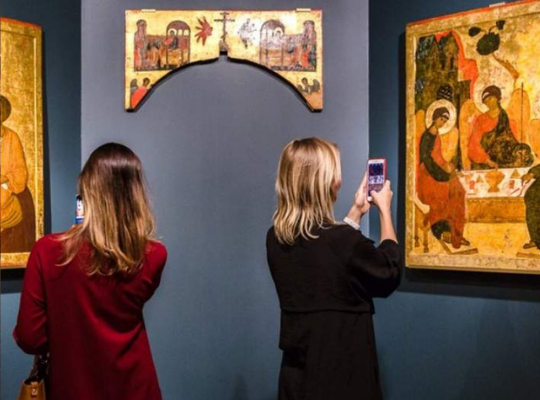 Venäläisten ikonien museo avattiin Uffizi-galleriaan Firenzessä
