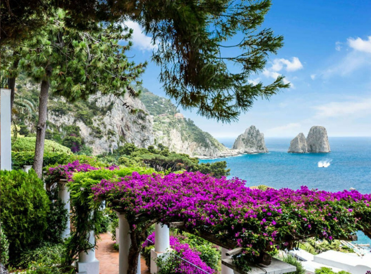 Capri italialainen unelma saari