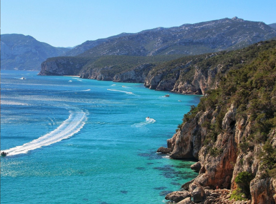 Sardinian saari Italian upea maa